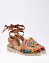 Sandalia artesanal de piel para Mujer  cod. 111329